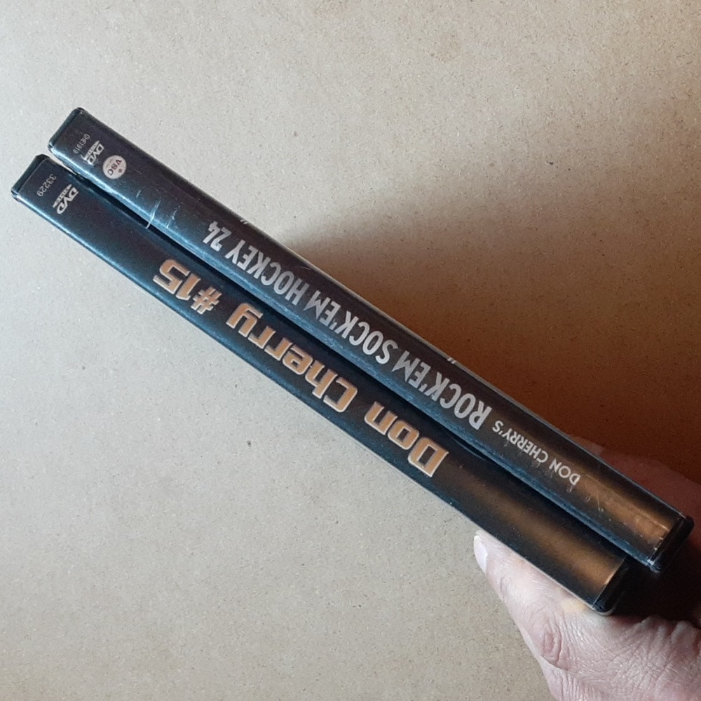 Don Cherry Hockey DVDs x 2